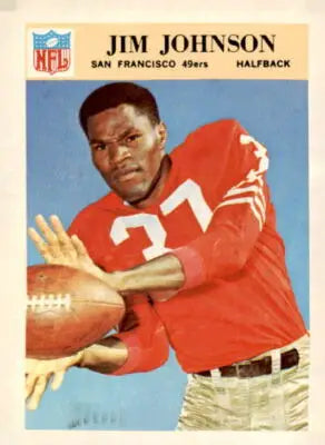 1966 Philadelphia Jim Johnson sports trading card featured in 1966 Philadelphia #177 Jim Johnson EX