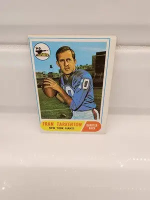 1968 Topps Fran Tarkenton football card featuring Fran Tarkenton from Topps Fran Tarkenton collection