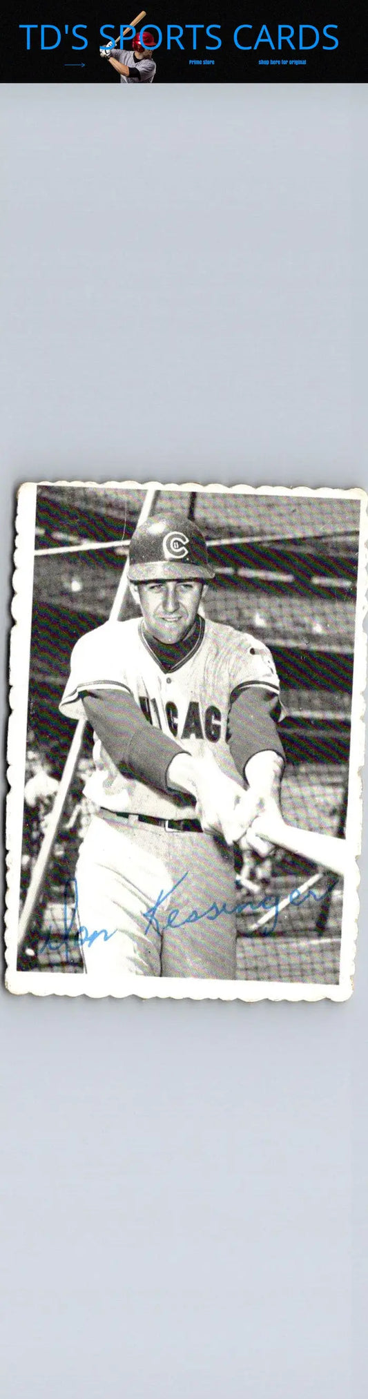 Vintage 1969 Topps #18 Don Kessinger Deckle baseball card for collectors