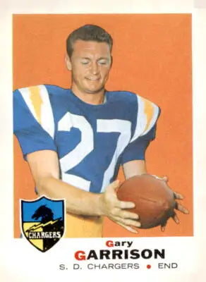 Vintage 1969 Topps Gary Garrison trading card from the Gary Garrison trading collection