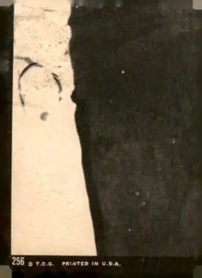 Faded damaged photograph of Jack Snow Los Angeles Rams 1969 Topps #256 collectible