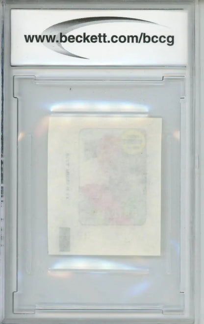 Graded 1969 Topps Decals Chris Short BCCG 10 Mint in protective case with Beckett label