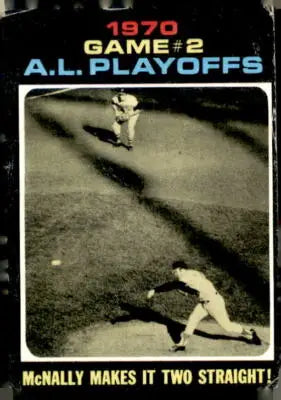 Vintage baseball card featuring Powell muscles Twins from 1971 Topps #195