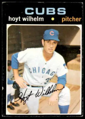1971 Topps #248 Hoyt Wilhelm Baseball Card for Sports Trading and Hoyt Wilhelm Collectors