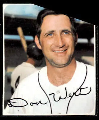 1971 Topps Don Wert baseball trading card in a collectible trading card product