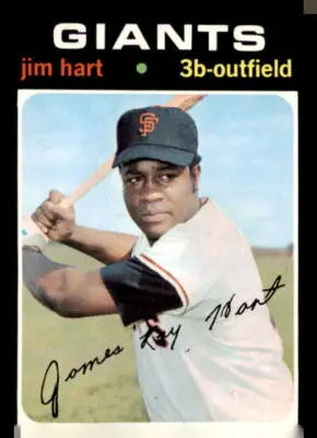 Jim Hart baseball card from 1971 Topps #461 featuring San Francisco Giants player