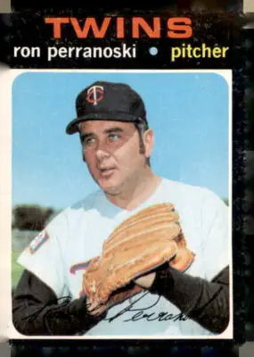 Ron Perranoski baseball card from 1971 Topps #475, a classic sports trading card