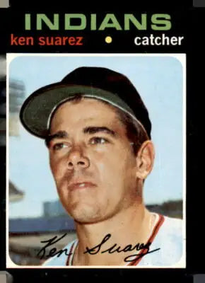 1971 Topps #597 Ken Suarez sports trading card featuring Ken Suarez baseball collectible