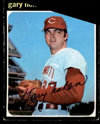 1971 Topps Gary Nolan trading card featuring Cincinnati Reds pitcher in excellent condition