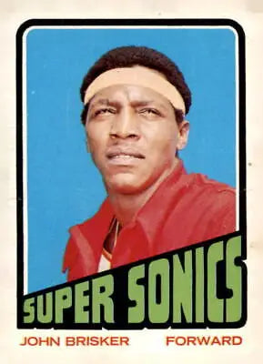 Vintage John Brisker basketball trading card from 1972-73 Topps #135 perfect for collectors
