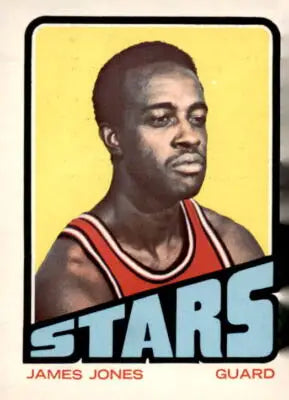 Vintage James Jones basketball card from 1972-73 Topps #229 Utah Stars collection