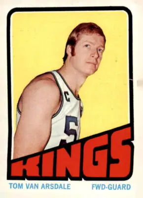 Vintage 1972-73 Topps Tom Van Arsdale sports trading card EX-MT