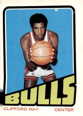 1972-73 Topps Clifford Ray basketball trading card, sports trading card collectible