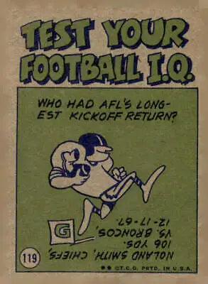 Vintage 1972 Topps #119 Jim Nance card for sports trading collectors and enthusiasts