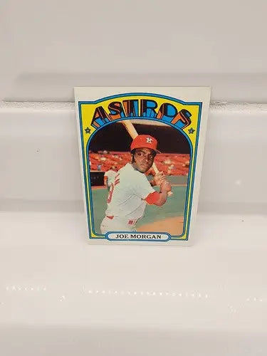 Joe Morgan baseball trading card from 1972 Topps #132 in EX-NM condition
