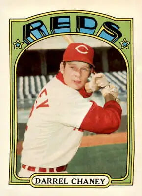 Darrel Chaney baseball card from 1972 Topps #136 showcasing Darrel Chaney for collectors