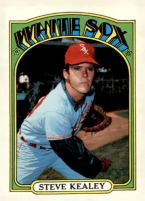 Steve Kealey baseball card from 1972 Topps #146 featuring Chicago White Sox player