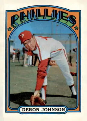 1972 Topps #167 Deron Johnson EX-MT trading card for sports trading enthusiasts