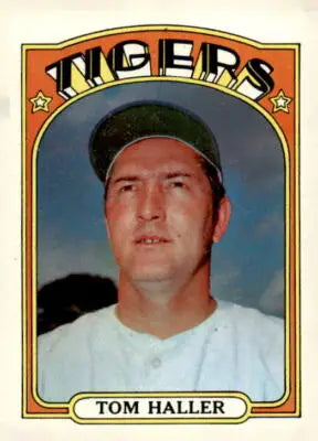 1972 Topps #175 Tom Haller sports trading card, a collectible baseball trading card
