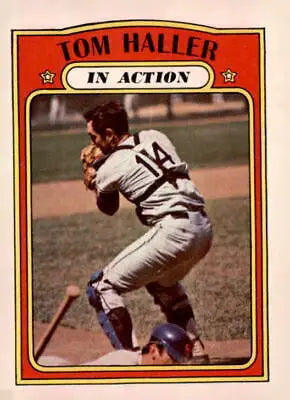 1972 Topps #176 Tom Haller EX-NM trading card of Detroit Tigers player Tom Haller