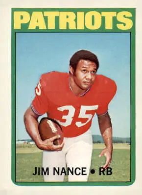 Jim Nance trading card 1972 Topps #183 EX-MT great addition for any collection