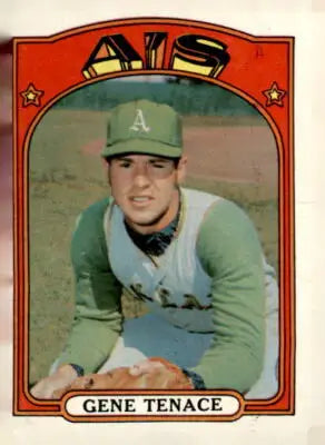 1982 Topps Gene Tenace baseball card featuring Gene Tenace player portrait