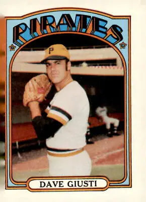 1972 Topps #190 Dave Giusti baseball card featuring the MLB player Dave Giusti