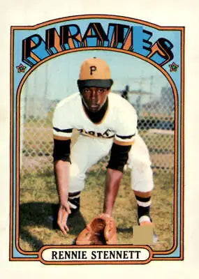 Rennie Stennett trading card from 1972 Topps #219 in EX-MT condition