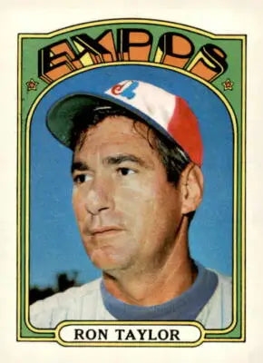 Ron Taylor baseball trading card from 1972 Topps #234 showcasing Ron Taylor sports memorabilia