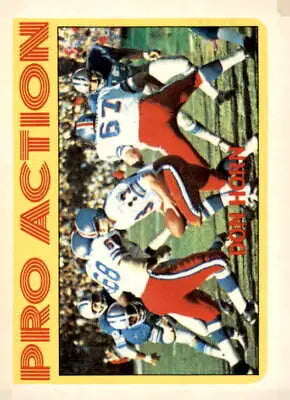 1972 Topps #256 Don Horn EX-MT sports trading card featuring Don Horn action shot