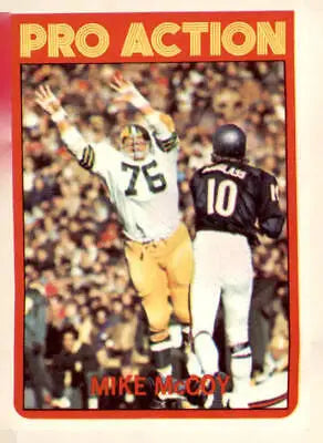 1972 Topps #260 Mike McCoy EX-MT sports trading card for collectors and fans