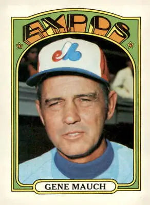 1972 Topps #276 Gene Mauch trading card in EX-MT condition for collectors