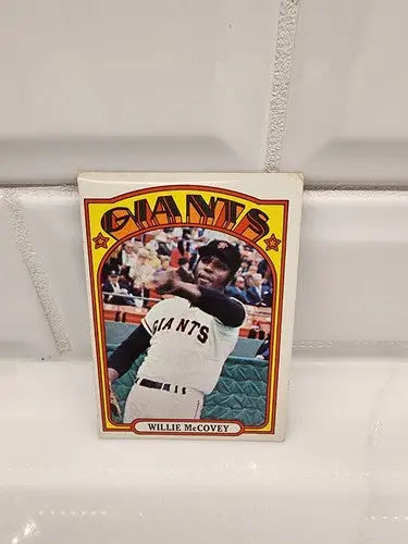 Willie McCovey trading card from 1972 Topps #280 San Francisco Giants collectible
