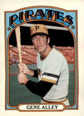 1972 Topps #286 Gene Alley baseball trading card in EX-MT condition