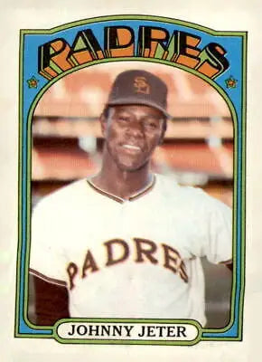 1972 Topps #288 Johnny Jeter EX-MT sports trading card collectible for fans and collectors