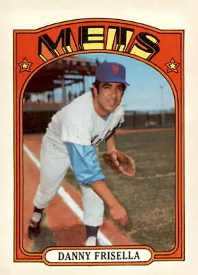 1972 Topps #293 Danny Frisella EX-MT Trading Card featuring Danny Frisella