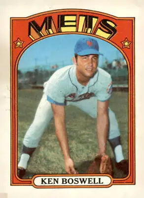1972 Topps #305 Ken Boswell trading card in EX-MT condition for collectors