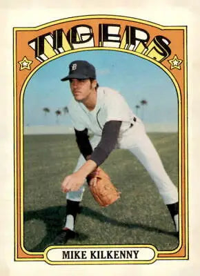 Vintage 1972 Topps #337 Mike Kilkenny EX-MT sports trading card for collectors