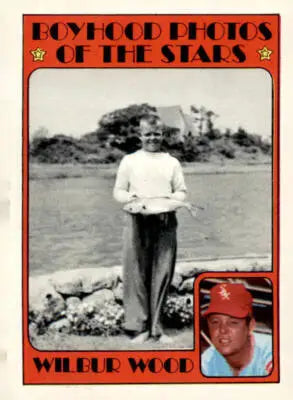 Wilbur Wood Chicago White Sox 1972 Topps #342 baseball card in EX-MT condition