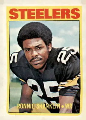 Ronnie Shanklin trading card from 1972 Topps #37 in VG-EX condition