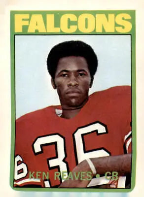 Ken Reaves trading card from the 1972 Topps collection, graded EX-MT condition