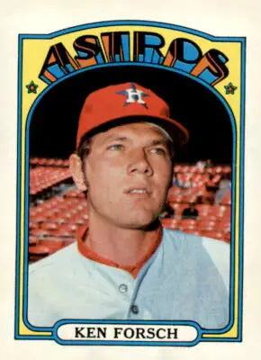 Ken Forsch baseball card from 1972 Topps #394 featuring Ken Forsch in a collectible baseball card