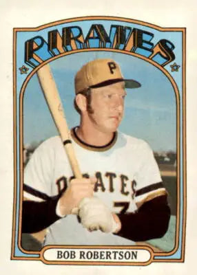 1972 Topps #429 Bob Robertson trading card featuring Pittsburgh Pirates player