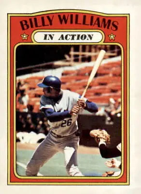 1972 Topps #440 Billy Williams baseball card in excellent condition for collectors