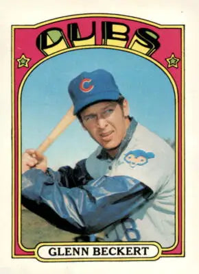1972 Topps Glenn Beckert baseball trading card within the C and S set
