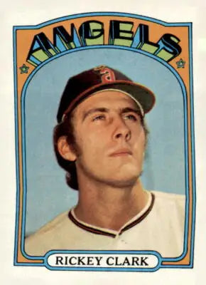 Rickey Clark baseball trading card from 1972 Topps #462, a valuable sports trading card