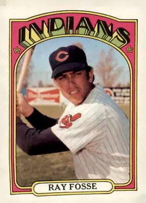 Ray Fosse baseball card from 1972 Topps #470 for collectors and fans