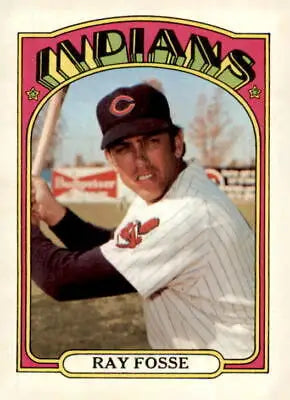 1972 Topps #470 Ray Fosse baseball card in EX-MT condition for collectors