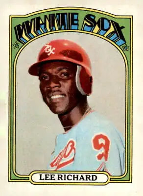 Lee Richard trading card from 1972 Topps #476 in EX-MT condition