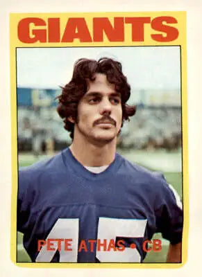 1972 Topps #48 Pete Athas trading card in EX-MT condition for collectors and fans